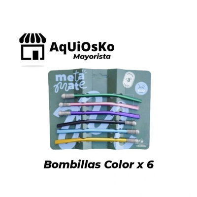 Bombillas Color x 6