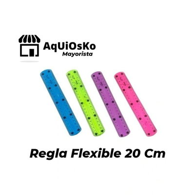Regla Flexible 20 Cm
