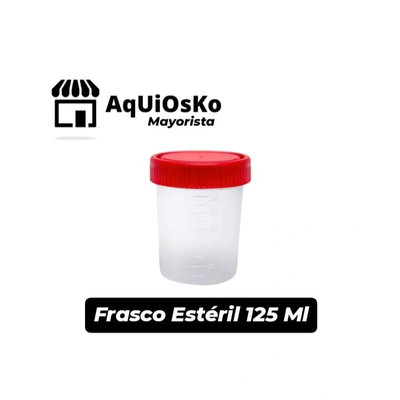 Frasco Estéril 125 Ml