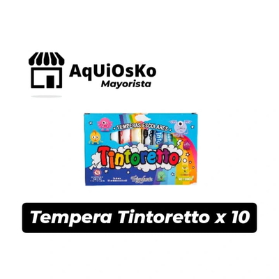 Temperas Surtidas x 10