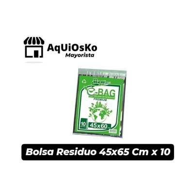 Bolsa Residuo 45x65 x 10