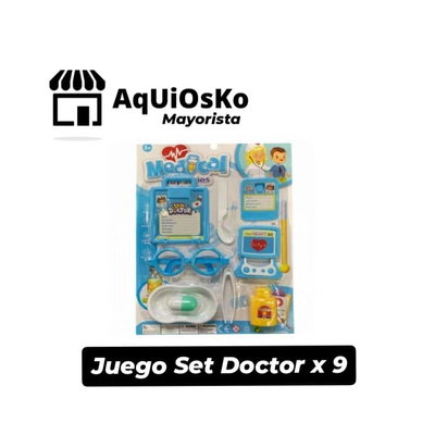 Juego Set Doctor x 9