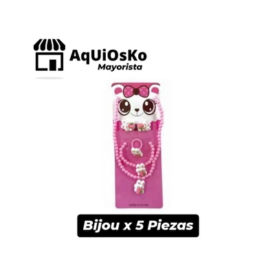 Bijou x 5 piezas