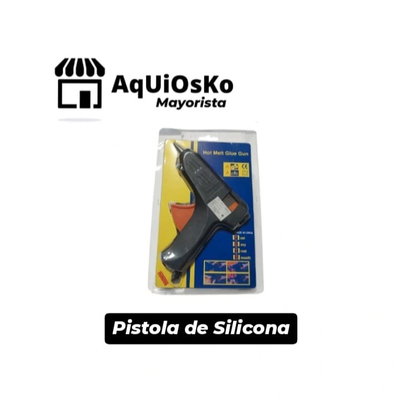 Pistola Silicona en Blister