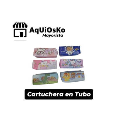 Cartuchera en Tubo