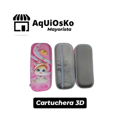 Cartuchera 3D
