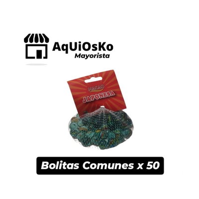 Bolitas Comunes x 50