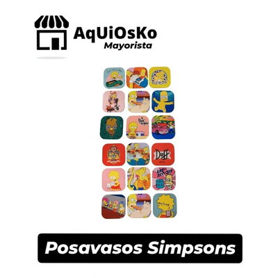 Posavasos Simpsons