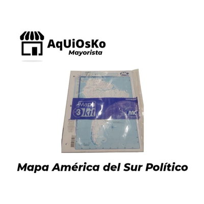 Mapa N3 America del Sur x 40 (Politico)