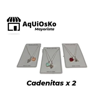 Cadenitas x 2 