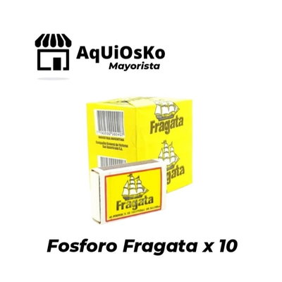 Fosforos FRAGATA x 10
