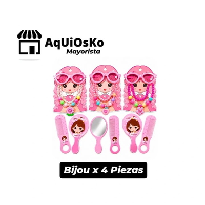 Bijou x 4 Piezas