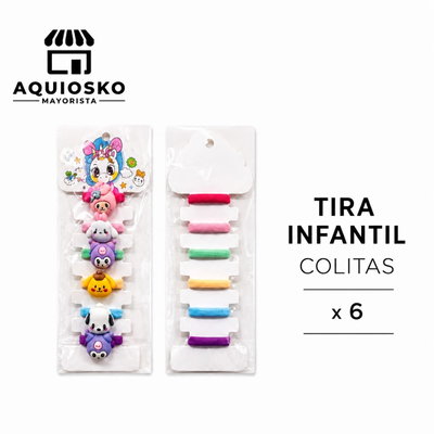 Tira Infantil Colitas x 6