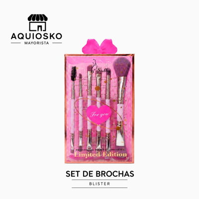 Set de Brochas en Blister
