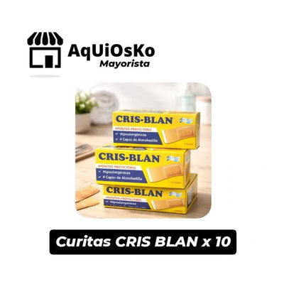 Curitas CRIS BLAN x 10
