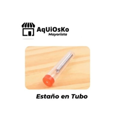 Estaño en Tubo