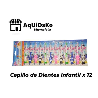 Cepillo de Dientes Infantil x 12
