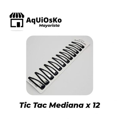 Tic Tac Mediana Negra x 12