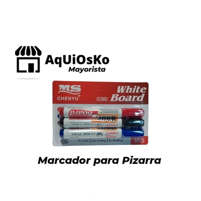 Marcador para Pizarra x 3