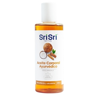 Aceite Corporal Ayurvedico Coco y Sándalo 