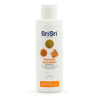 Shampoo Ayurvédico con Proteínas