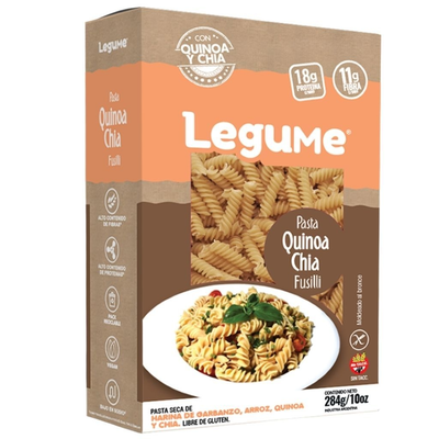 LEGUME - FUSILLI QUINOA Y CHÍA