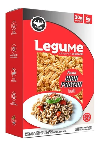 LEGUME  - FUSILLI HIGH PROTEIN