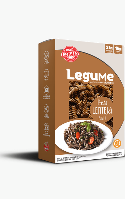 LEGUME - Fusilli Lentejas