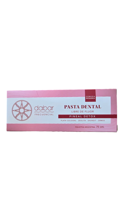 Pasta Dental Dabar - Cereza - Vegana - Sin Fluor