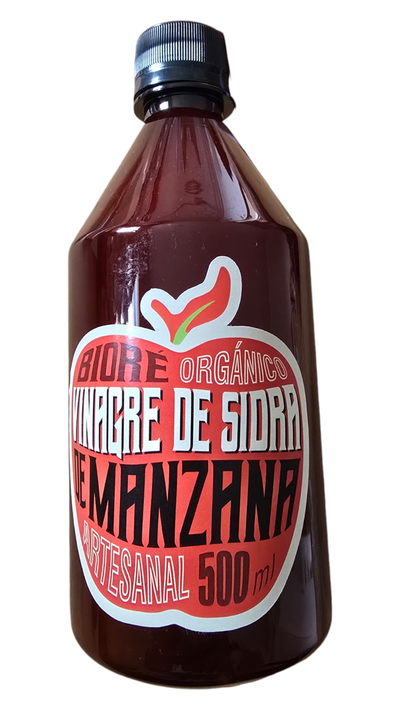 Vinagre Sidra Manzana Organico 500cc Pet