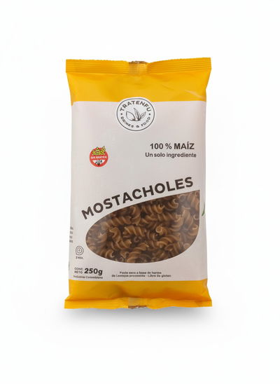 Tratenfu Mostachole Maiz - Fideos sin tacc - 250g
