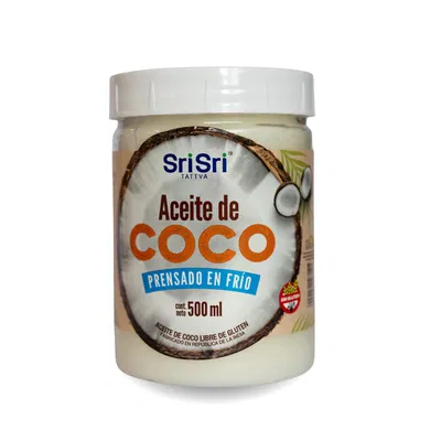 Aceite de coco Virgen Sri Sri - 500ml