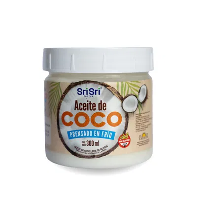 Aceite de coco Virgen Sri Sri - 300ml