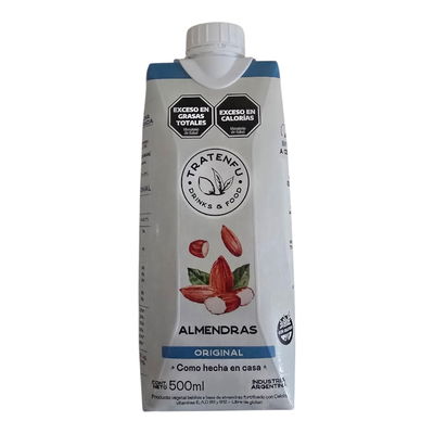 Leche de Almendras Tratenfu Original 500cc
