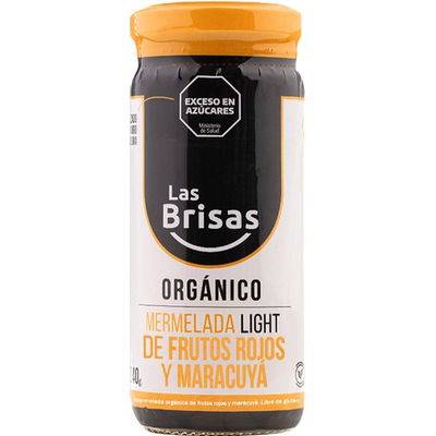 Mermelada orgánica de Frutos Rojos Maracuya 240G S/Az