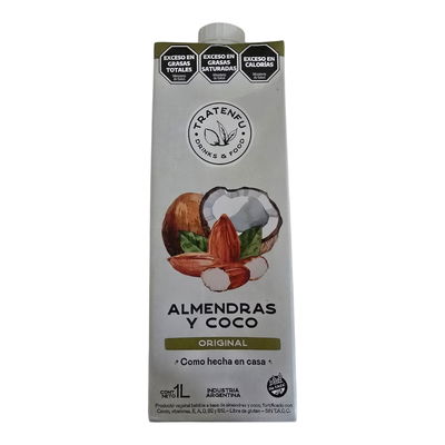 Leche Tratenfu de Almendras y Coco 1 Litro
