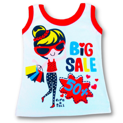 Musculosa Big Sale Blanca