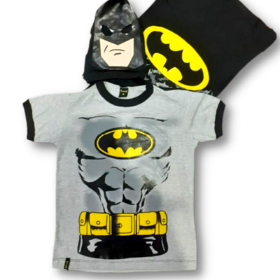 Remera Batman Capa y Máscara