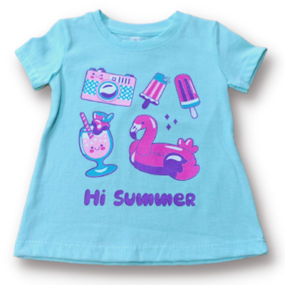 Remera Hi Summer Verde