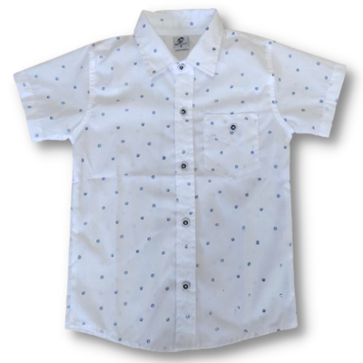 Camisa Espirales Blanca