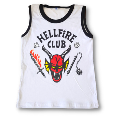 Musculosa Hellfire Club Blanca