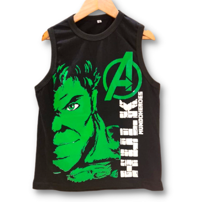 Musculosa Hulk Negra