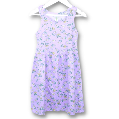 Vestido Flores Lila