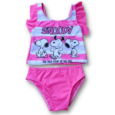 Malla Bikini Snoopy Fucsia