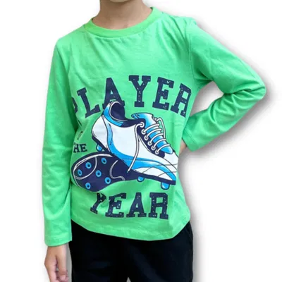 Remera Botines Verde