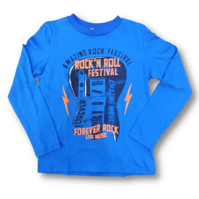 Remera Guitarra Azul