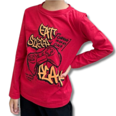 Remera Joystick Roja