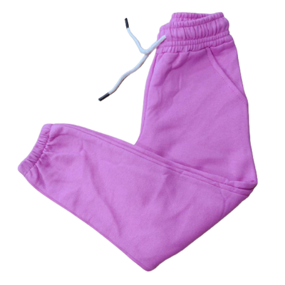 Babucha Frizada Con Elástico Rosa