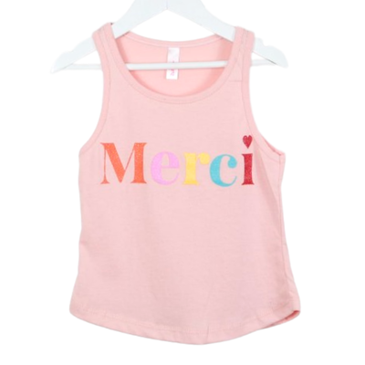 Musculosa Merci Salmón