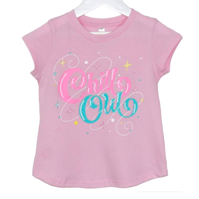 Remera Chill Rosa